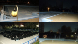 Areál koupaliště Hulín - sdružené snímky