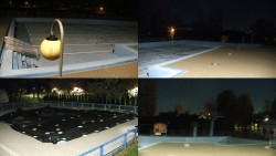 Areál koupaliště Hulín - sdružené snímky