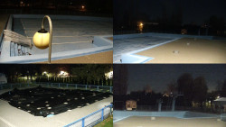 Areál koupaliště Hulín - sdružené snímky