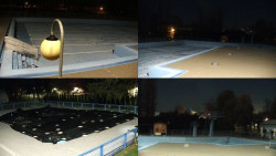 Areál koupaliště Hulín - sdružené snímky