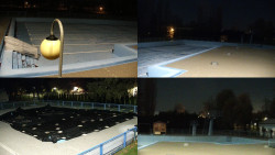 Areál koupaliště Hulín - sdružené snímky