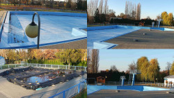 Areál koupaliště Hulín - sdružené snímky