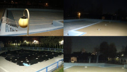 Areál koupaliště Hulín - sdružené snímky