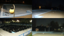 Areál koupaliště Hulín - sdružené snímky