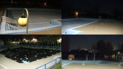 Areál koupaliště Hulín - sdružené snímky