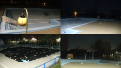 Areál koupaliště Hulín - sdružené snímky