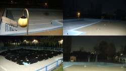 Areál koupaliště Hulín - sdružené snímky