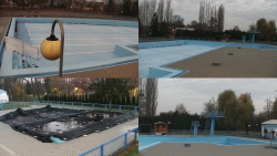 Areál koupaliště Hulín - sdružené snímky