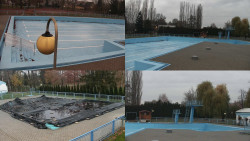 Areál koupaliště Hulín - sdružené snímky