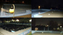 Areál koupaliště Hulín - sdružené snímky