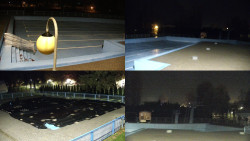 Areál koupaliště Hulín - sdružené snímky