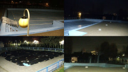 Areál koupaliště Hulín - sdružené snímky