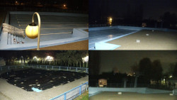 Areál koupaliště Hulín - sdružené snímky