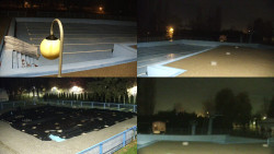 Areál koupaliště Hulín - sdružené snímky