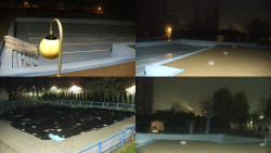 Areál koupaliště Hulín - sdružené snímky