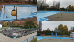 Areál koupaliště Hulín - sdružené snímky