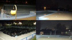 Areál koupaliště Hulín - sdružené snímky