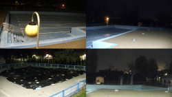 Areál koupaliště Hulín - sdružené snímky