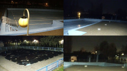 Areál koupaliště Hulín - sdružené snímky