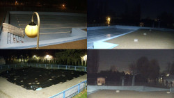 Areál koupaliště Hulín - sdružené snímky