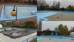 Areál koupaliště Hulín - sdružené snímky