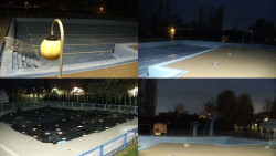 Areál koupaliště Hulín - sdružené snímky