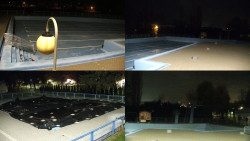 Areál koupaliště Hulín - sdružené snímky