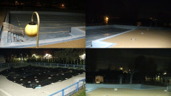 Areál koupaliště Hulín - sdružené snímky