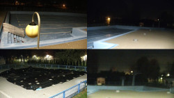 Areál koupaliště Hulín - sdružené snímky