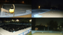 Areál koupaliště Hulín - sdružené snímky