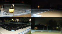 Areál koupaliště Hulín - sdružené snímky