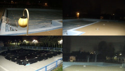 Areál koupaliště Hulín - sdružené snímky