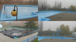 Areál koupaliště Hulín - sdružené snímky