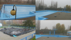 Areál koupaliště Hulín - sdružené snímky