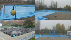 Areál koupaliště Hulín - sdružené snímky