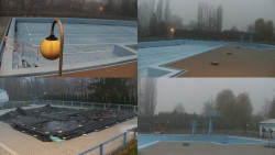 Areál koupaliště Hulín - sdružené snímky