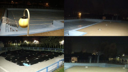 Areál koupaliště Hulín - sdružené snímky