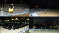 Areál koupaliště Hulín - sdružené snímky