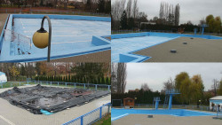 Areál koupaliště Hulín - sdružené snímky