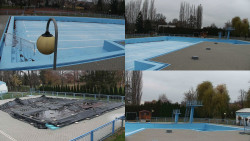 Areál koupaliště Hulín - sdružené snímky