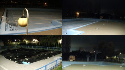 Areál koupaliště Hulín - sdružené snímky