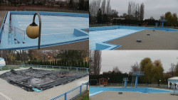 Areál koupaliště Hulín - sdružené snímky