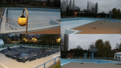 Areál koupaliště Hulín - sdružené snímky