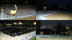 Areál koupaliště Hulín - sdružené snímky