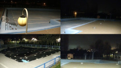 Areál koupaliště Hulín - sdružené snímky