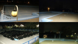 Areál koupaliště Hulín - sdružené snímky