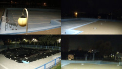 Areál koupaliště Hulín - sdružené snímky