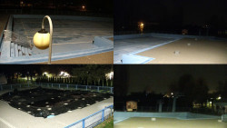 Areál koupaliště Hulín - sdružené snímky