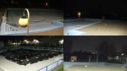 Areál koupaliště Hulín - sdružené snímky