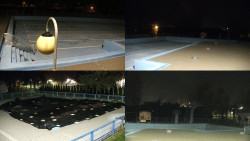 Areál koupaliště Hulín - sdružené snímky